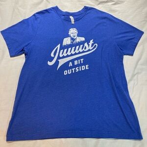 Bob Ucker “Just a bit outside” T-shirt, Men’s size 2X